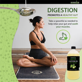 GreenIVe castor oil with precision mascara wand
