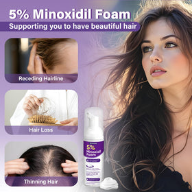 Greoay Minoxidil Foam for Women with hair growth results