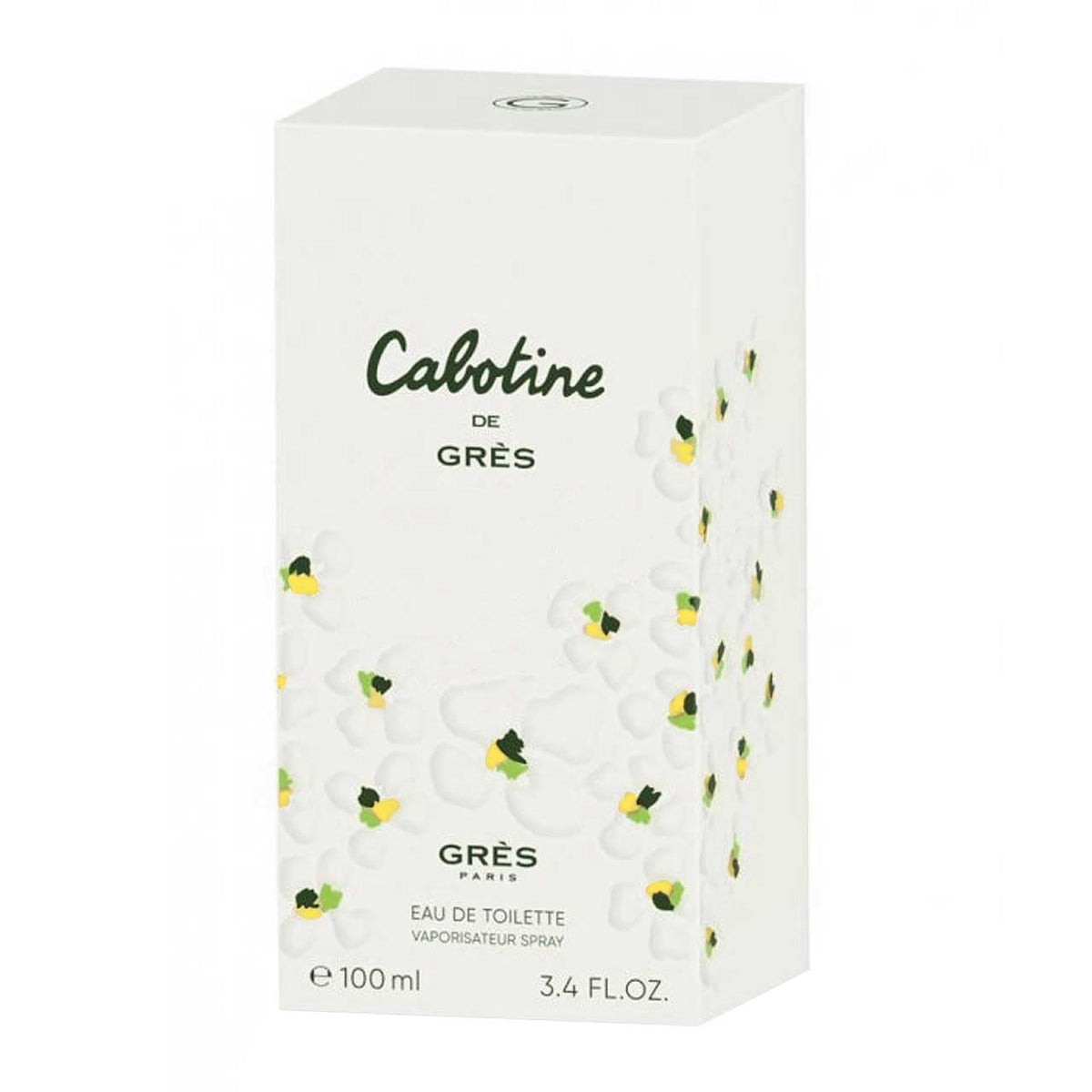 Gres Cabotine Eau De Toilette Spray 3.4 oz close-up of bottle