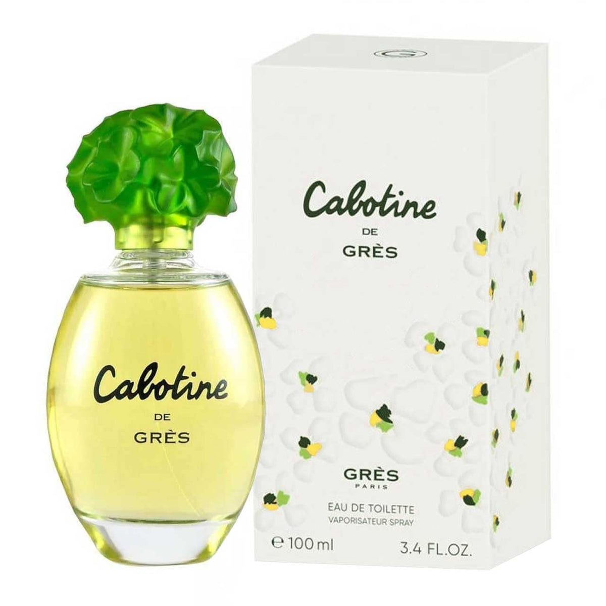 Gres Cabotine Eau De Toilette Spray 3.4 oz front view