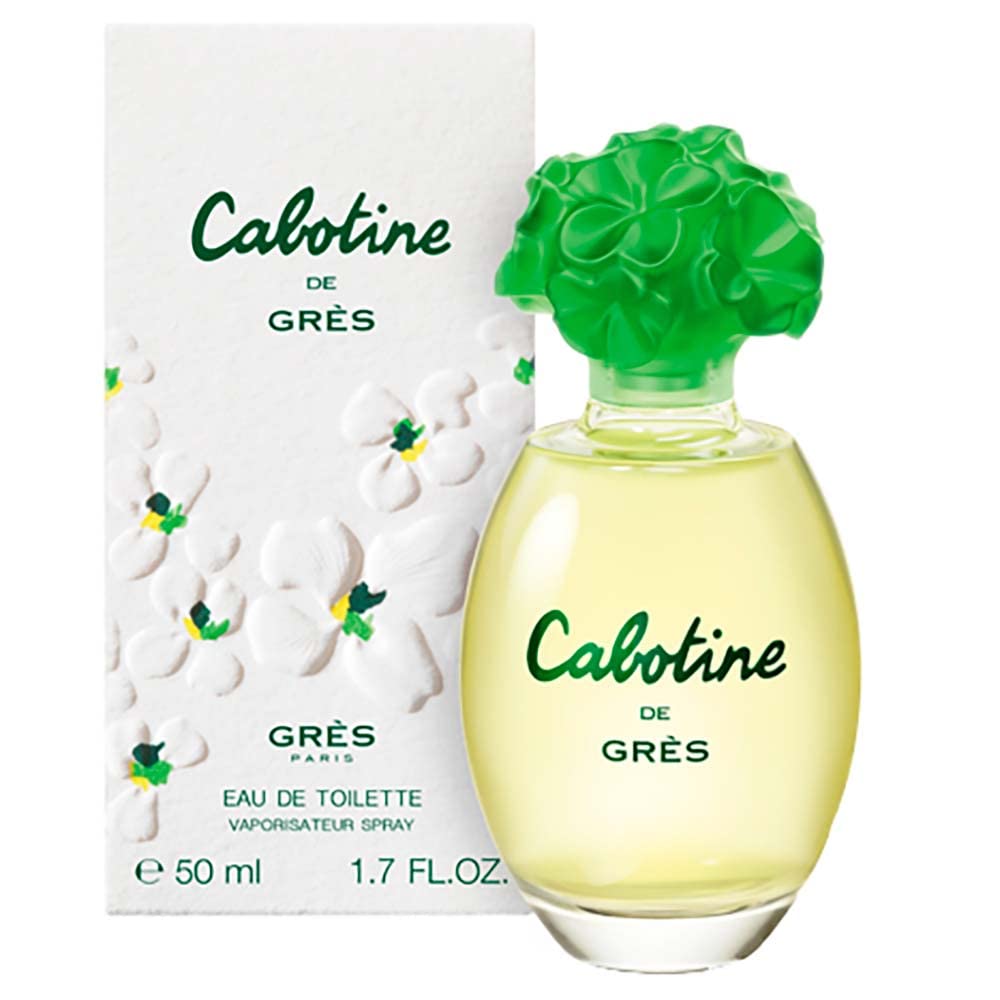Gres Cabotine Eau De Toilette Spray packaging and label