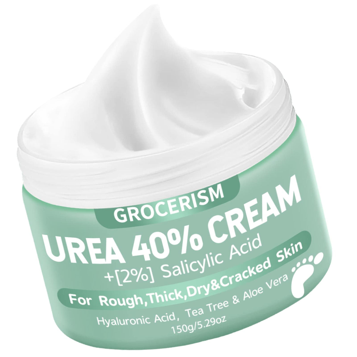 Grocerism Urea Cream 40% front view of jar