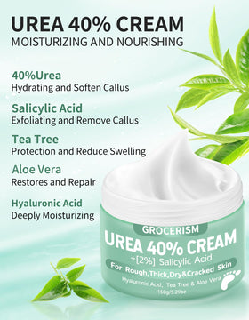 Grocerism Urea Cream 40% texture close-up