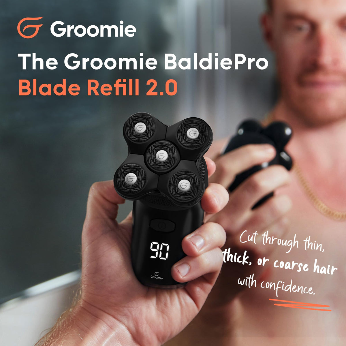 Groomie BaldiePro Blade 2.0 packaging