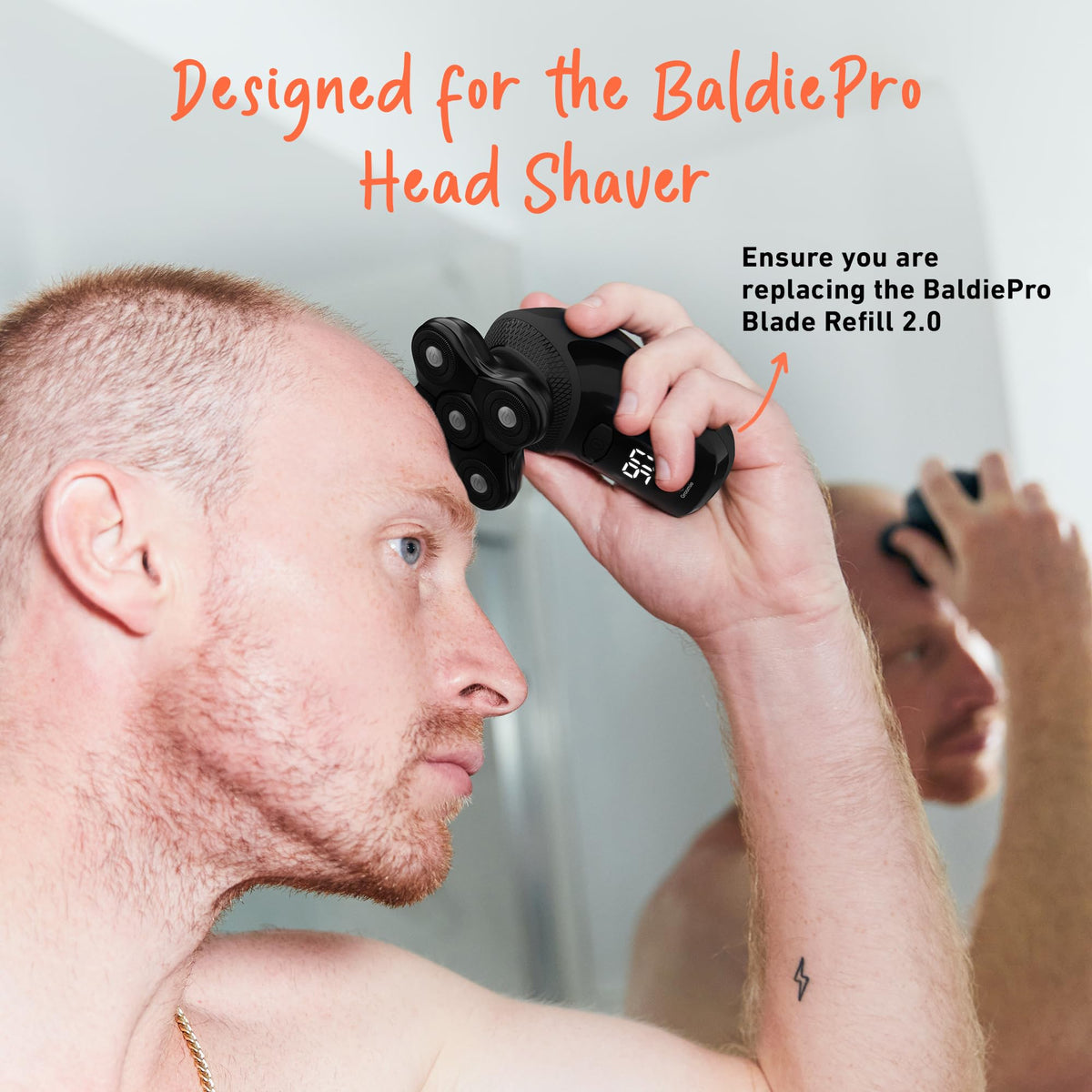 Groomie BaldiePro Blade 2.0 side view