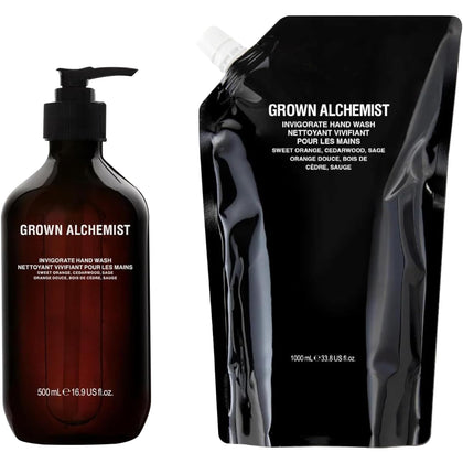 Grown Alchemist Invigorate Hand Wash bottle front view with label