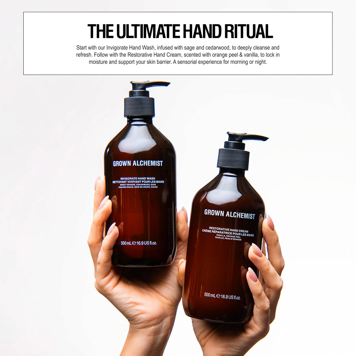 Grown Alchemist Invigorate Hand Wash Refill 1L packaging