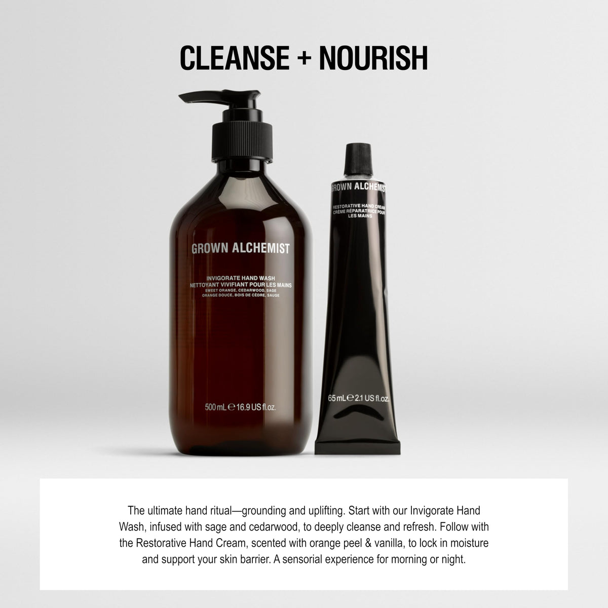 Grown Alchemist Restorative Hand Cream 300ml texture close-up