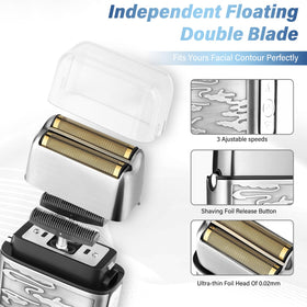GSKY Professional Hair Clippers with attachment-guided combs
