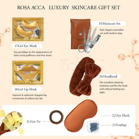 Gua sha tool from RA ROSA ACCA Coconut Skin Care Kit