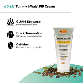 Guam Anti-Cellulite Cream 150 ML back view with ingredients
