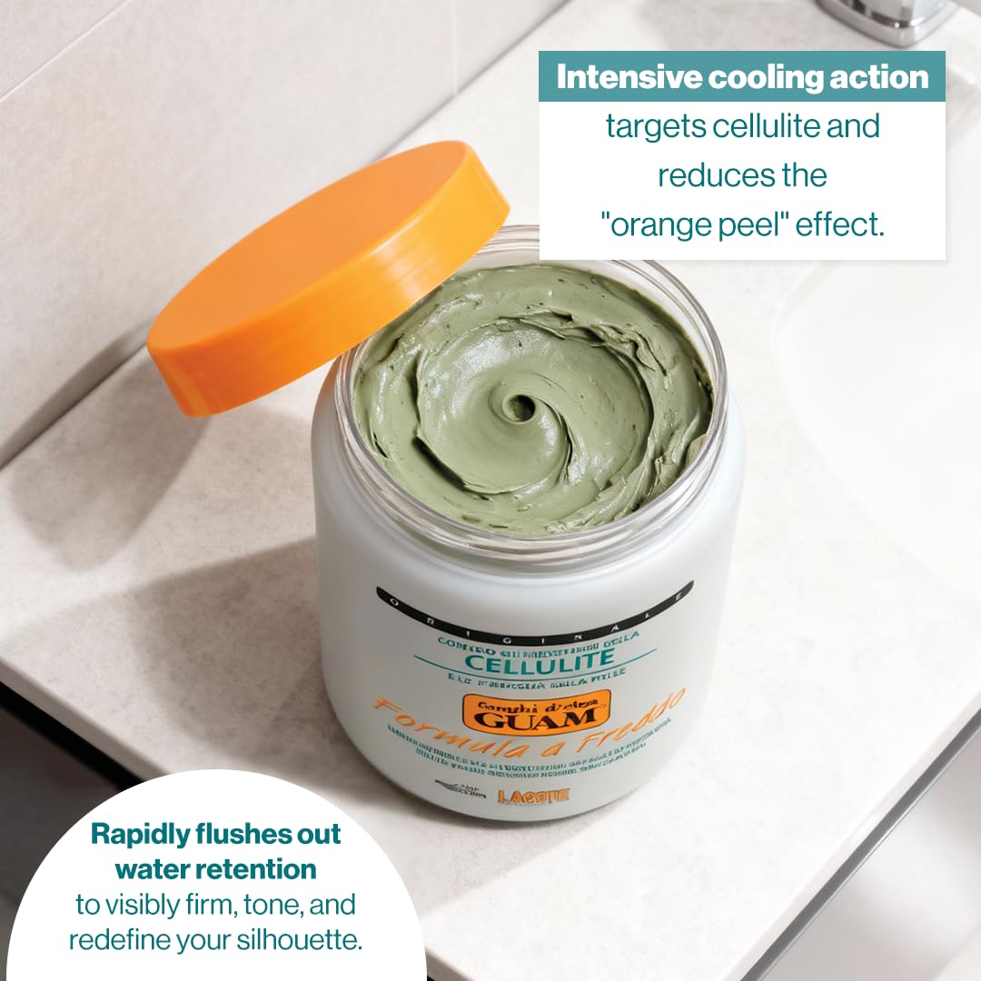 Guam Anti-Cellulite Mud Cold Formula texture close-up