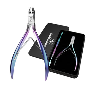 Gubonwer Cuticle Trimmer front view with stainless steel finish