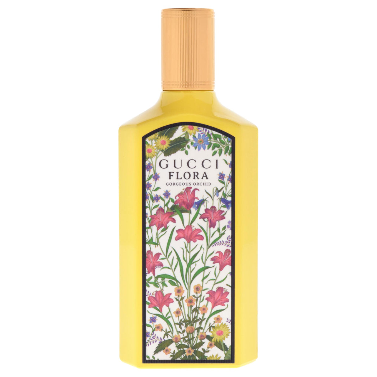 Gucci Flora Gorgeous Orchid EDP 3.3 oz bottle side view