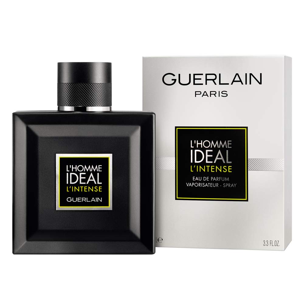 Guerlain L'Homme Ideal Lintense Eau de Parfum 3.3 oz bottle side view
