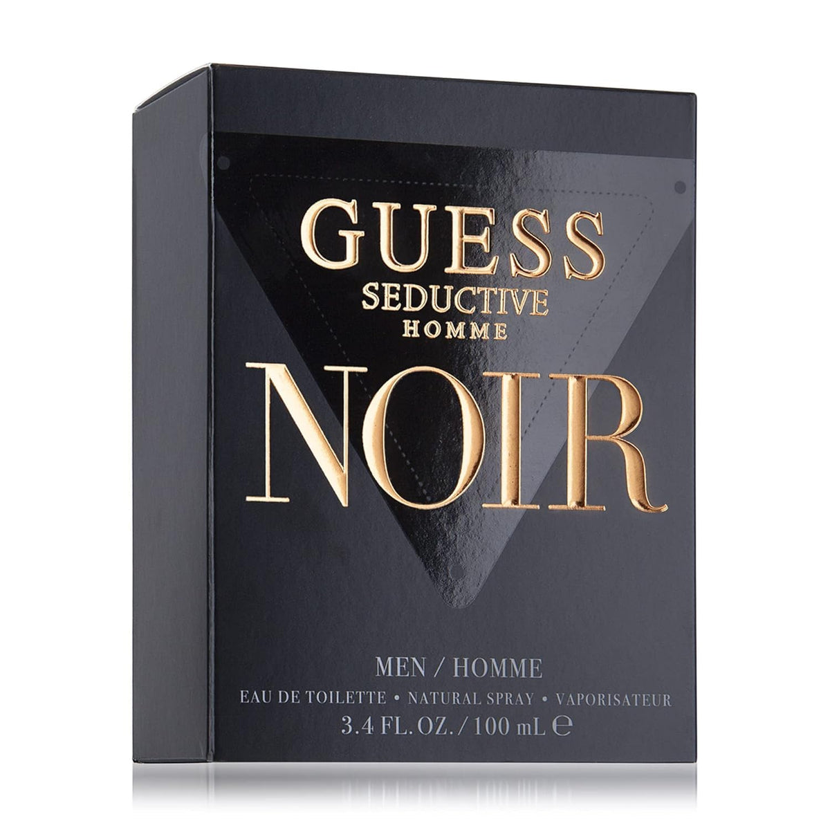 GUESS Seductive Homme Noir EDT Spray 3.4 oz front view