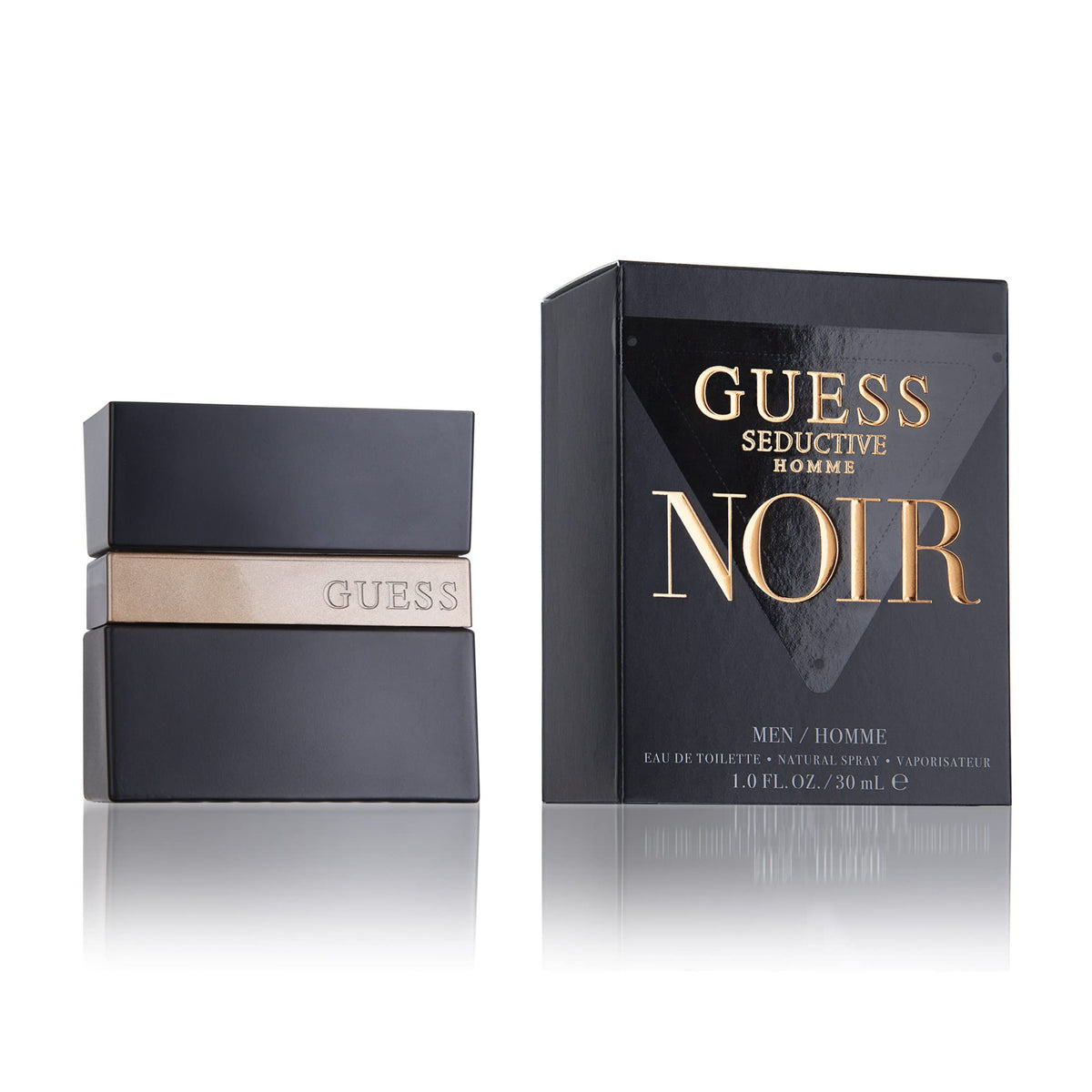GUESS Seductive Noir Eau de Toilette 1 Fl Oz front view
