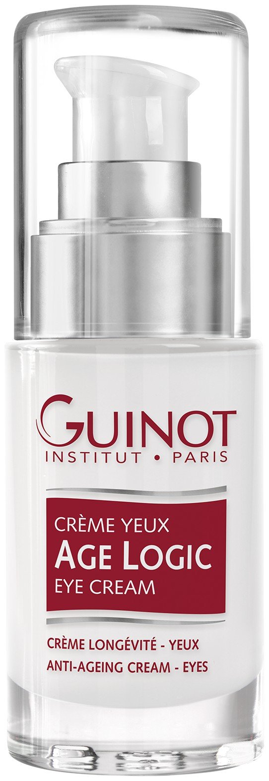 Guinot Age Logic Eye Cream 0.44 Fl Oz front view with packaging