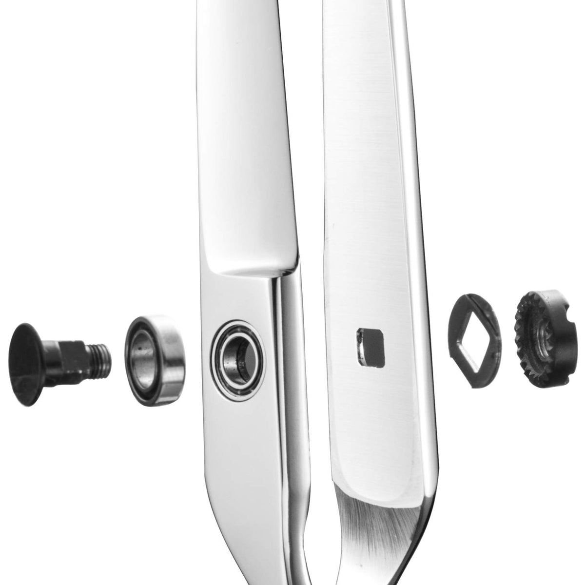 GULINEE Hair Scissors in a professional salon setting