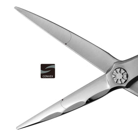 GULINEE Hair Scissors with CNC screw detail