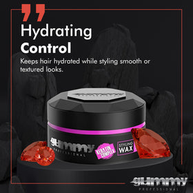 Gummy Hair Wax packaging side view