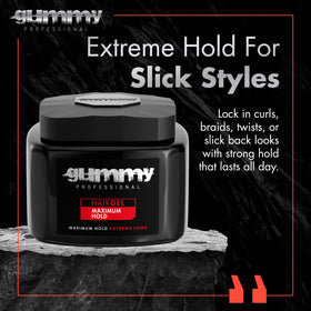 Gummy Professional Hair Gel 700ml back view