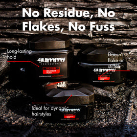 Gummy Professional Hair Gel 700ml with styling tools