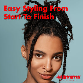 Gummy Professional Plus Hair Gel with styling tools