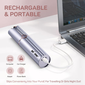 gurelax Facial Hair Removal Device with LED light on