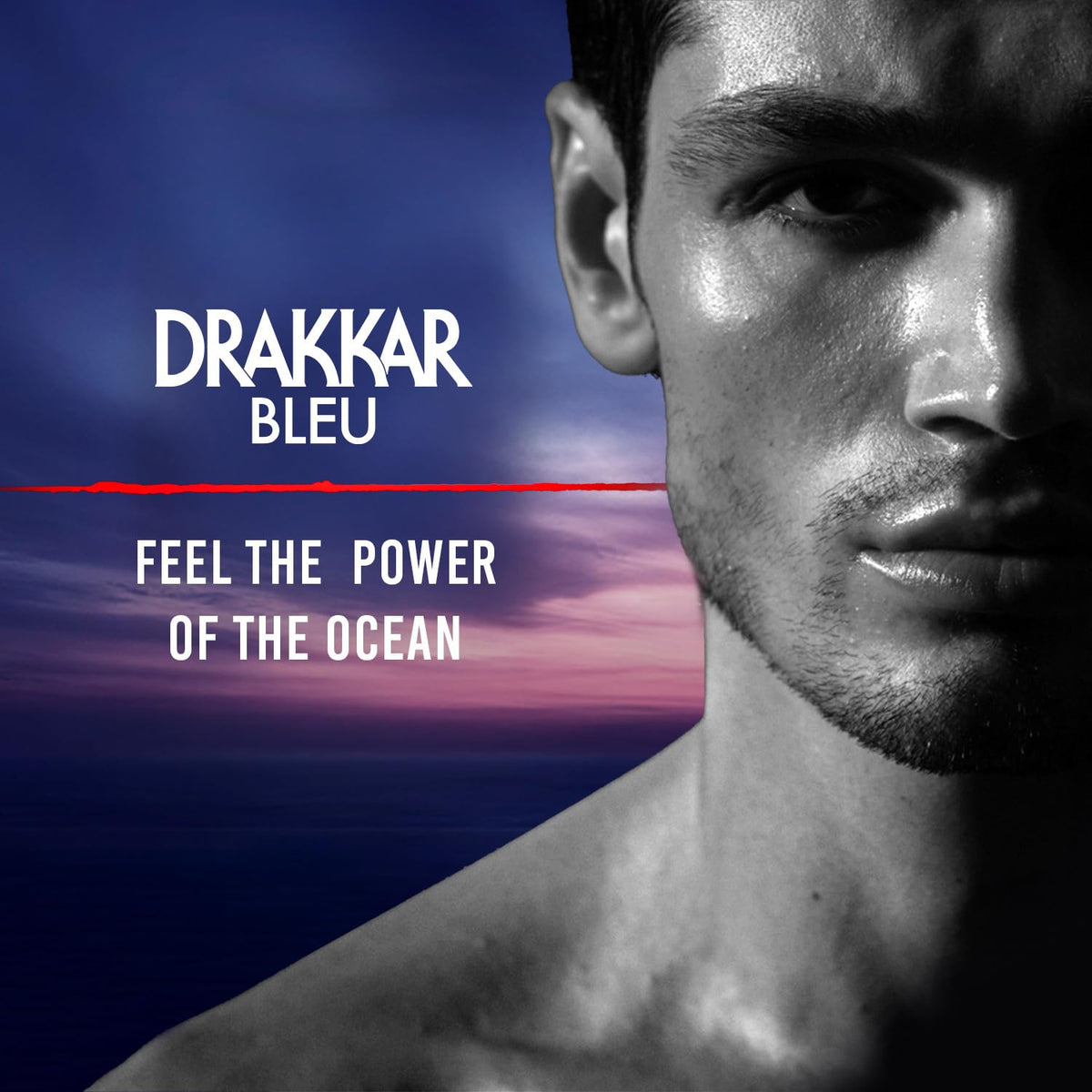 Guy Laroche Drakkar Bleu Eau de Parfum close-up of the bottle
