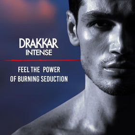 Guy Laroche Drakkar Intense Eau de Parfum with amber glow