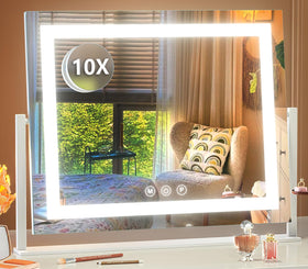 Gvnkvn Lighted Makeup Mirror front view with 120 LEDs