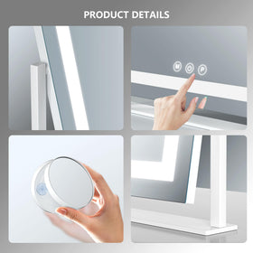 Gvnkvn Lighted Makeup Mirror in a lifestyle setting