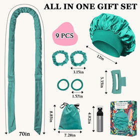 Gwabee No Heat Overnight Curl Headband packaging and contents