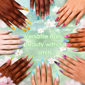 GZIXBDA Gel Polish Palette Kit with sponge application
