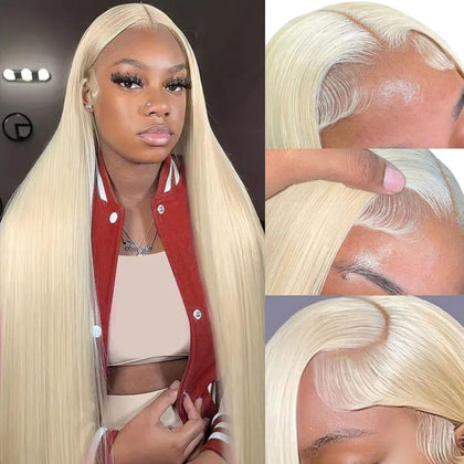 GZX 613 Lace Front Wig Human Hair front view