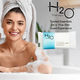 H2O Therapy Cleansing Bar Soap for hotel amenities