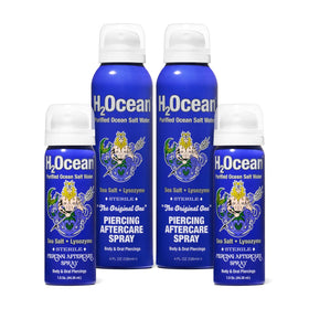 H2Ocean Piercing Aftercare Spray Bundle front view