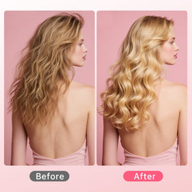 hahahope 2 inch curling iron heat-resistant glove included