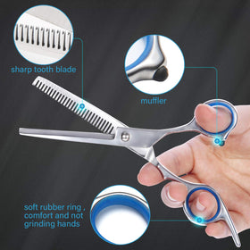 Hair cutting cape from YELEGAI Haircut Scissors Kit