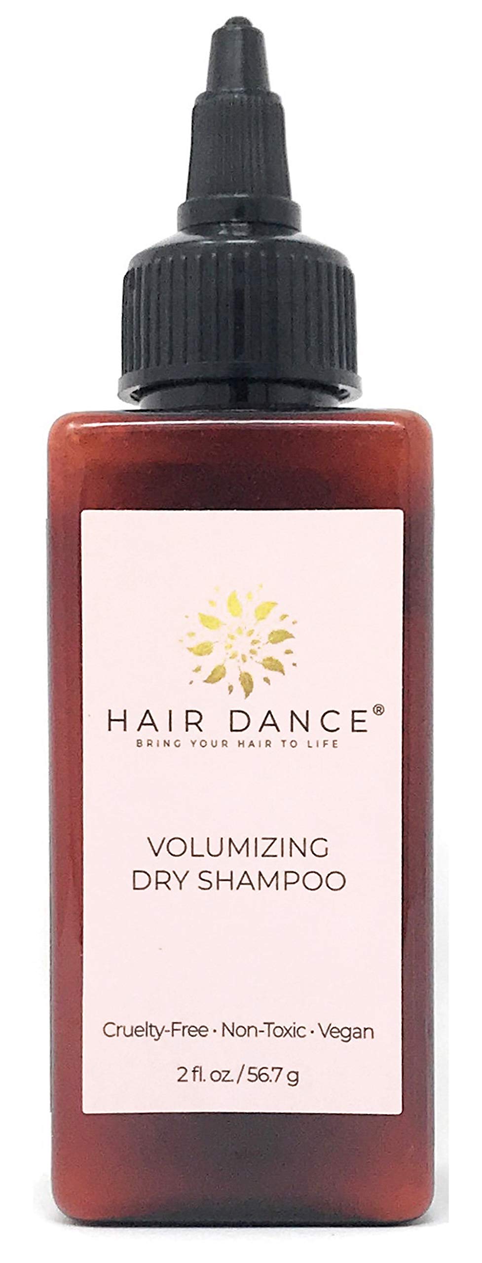 Hair Dance Dry Shampoo Powder 2oz front view with grapefruit scent