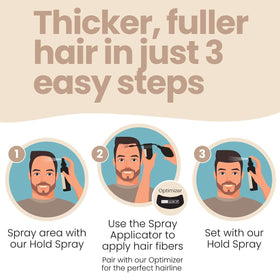 Hair Dance Hair Illusion fibers blending with natural hair