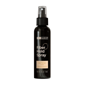 hair illusion Hair Building Fibers Black 18g application demonstration