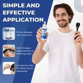 Hair Regen Minoxidil 5% usage instructions