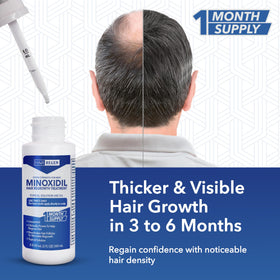 Hair Regen Minoxidil Liquid 5% bottle back view