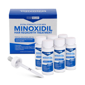 Hair Regen Minoxidil Liquid 5% six-pack front view