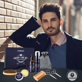 Hair thinning comb included in the beard care kit