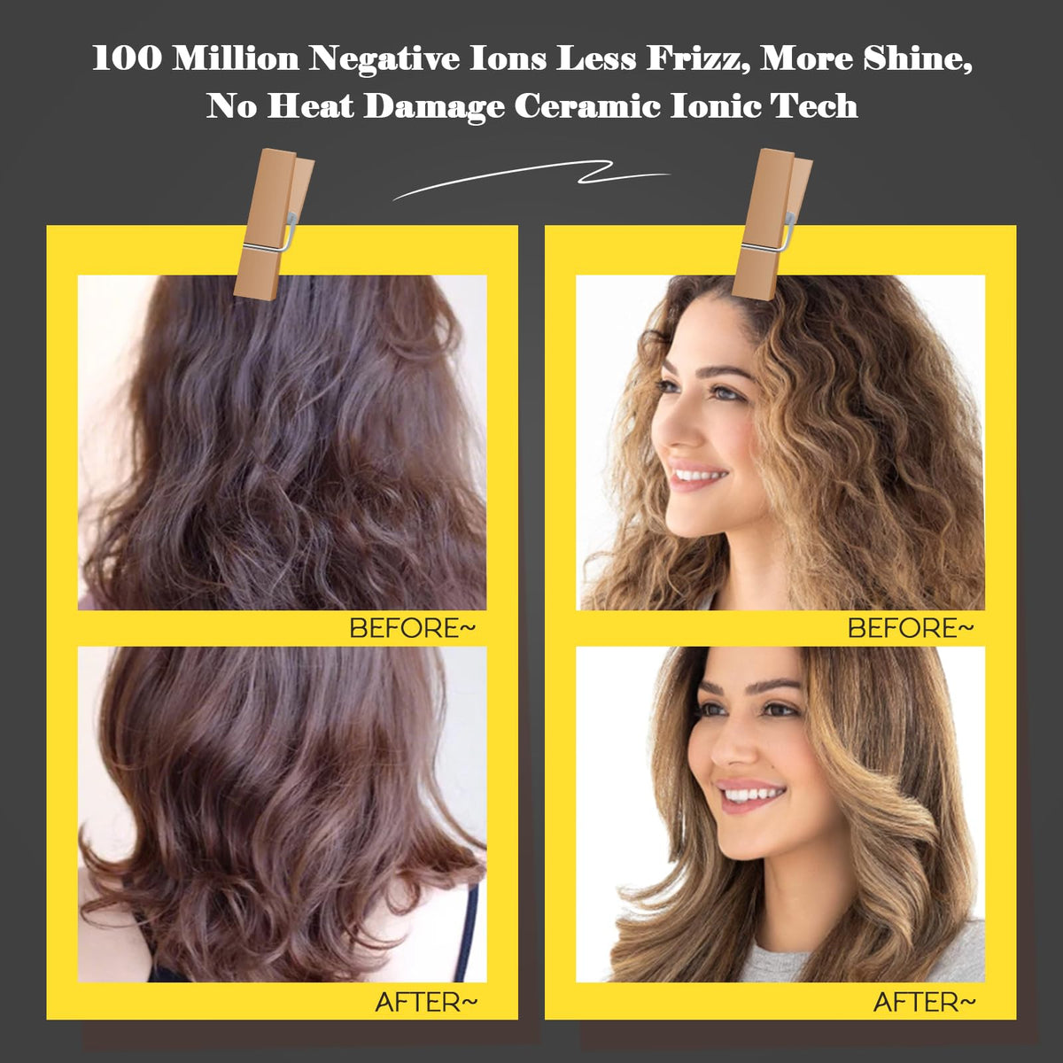 Hair Trends Dual Voltage Hair Dryer Brush close-up of bristles