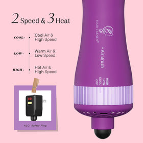 Hair Trends Dual Voltage Travel Hair Dryer Brush packaging