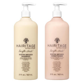 Hairitage Biotin Shampoo and Conditioner Set front view